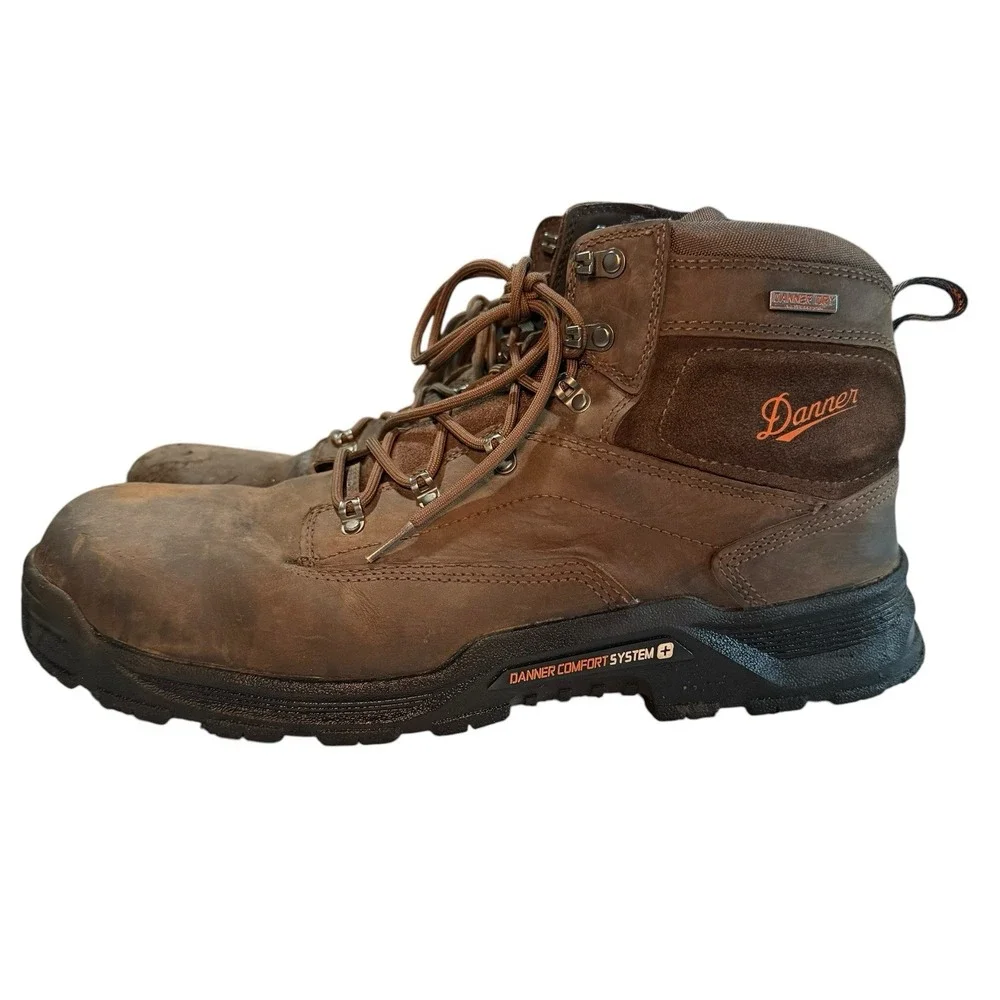 Danner Men's Crafter Size 13 EE Work Boot- 6″ Waterproof, Size Pre-owned